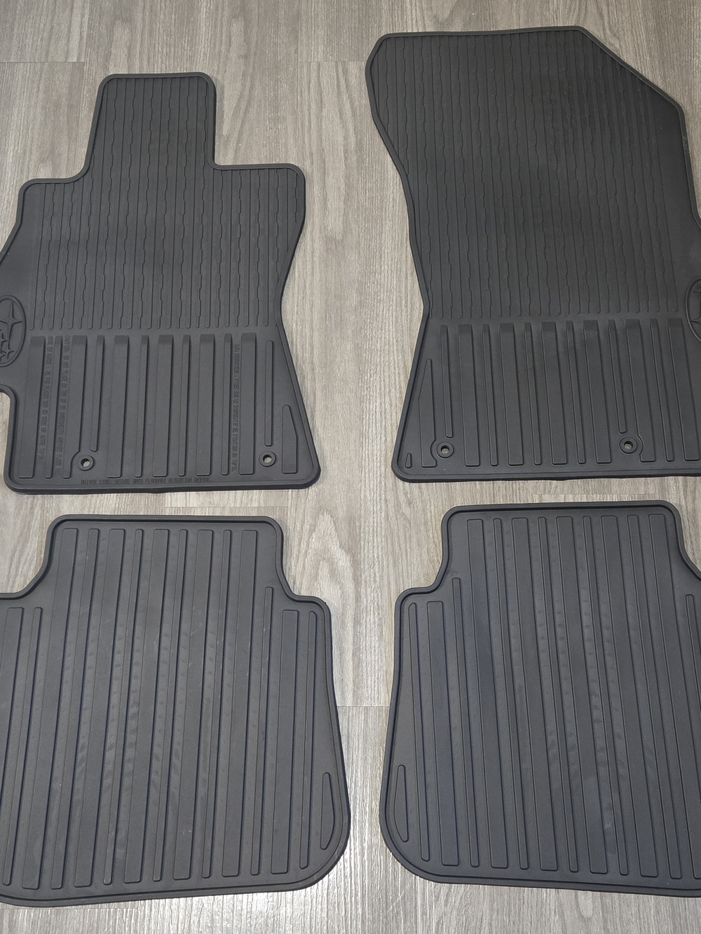 2015-2019 Subaru Outback / Legacy OEM ALL WEATHER RUBBER FLOOR MATS